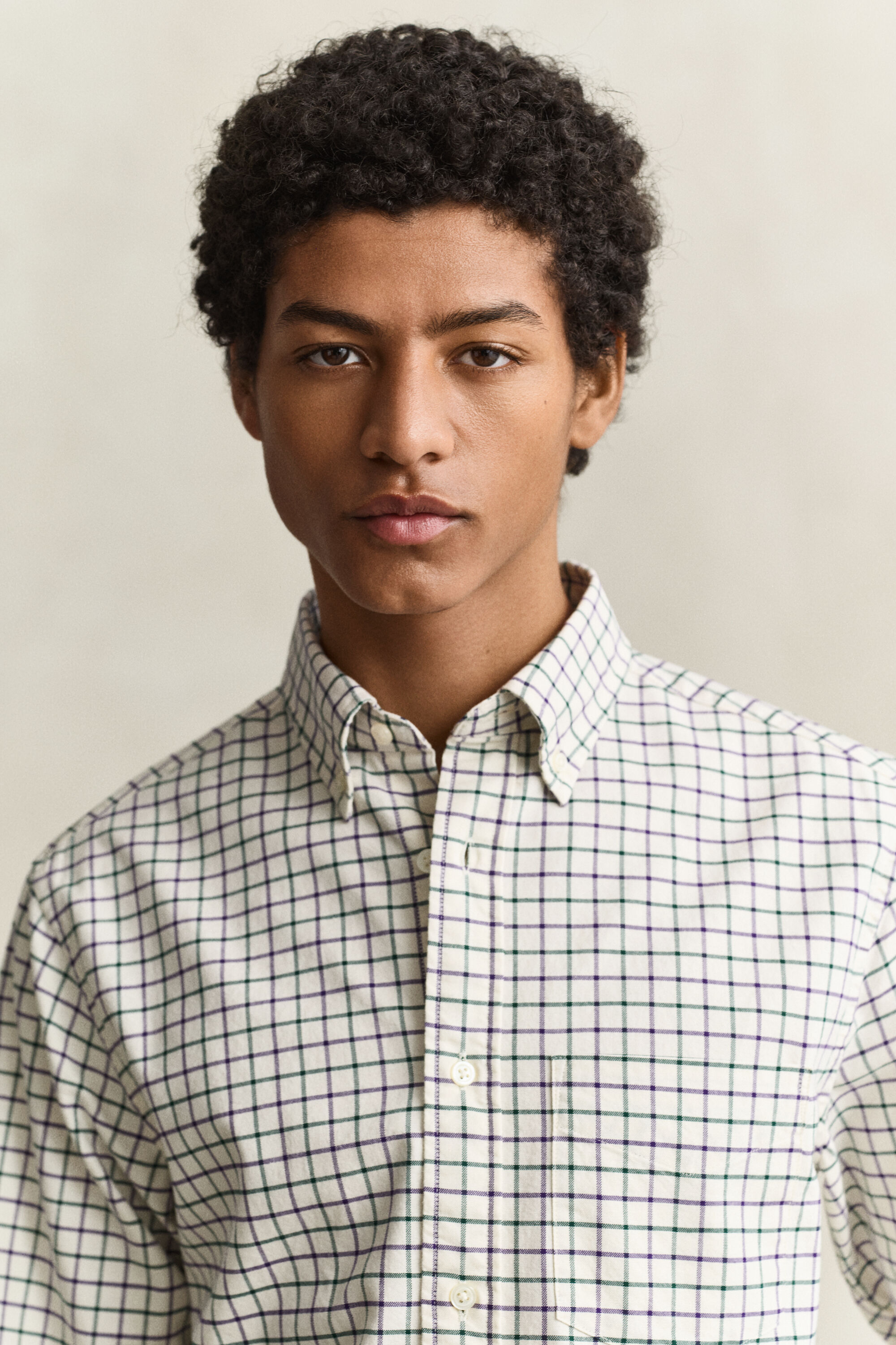 Camicia Oxford Archive a quadri