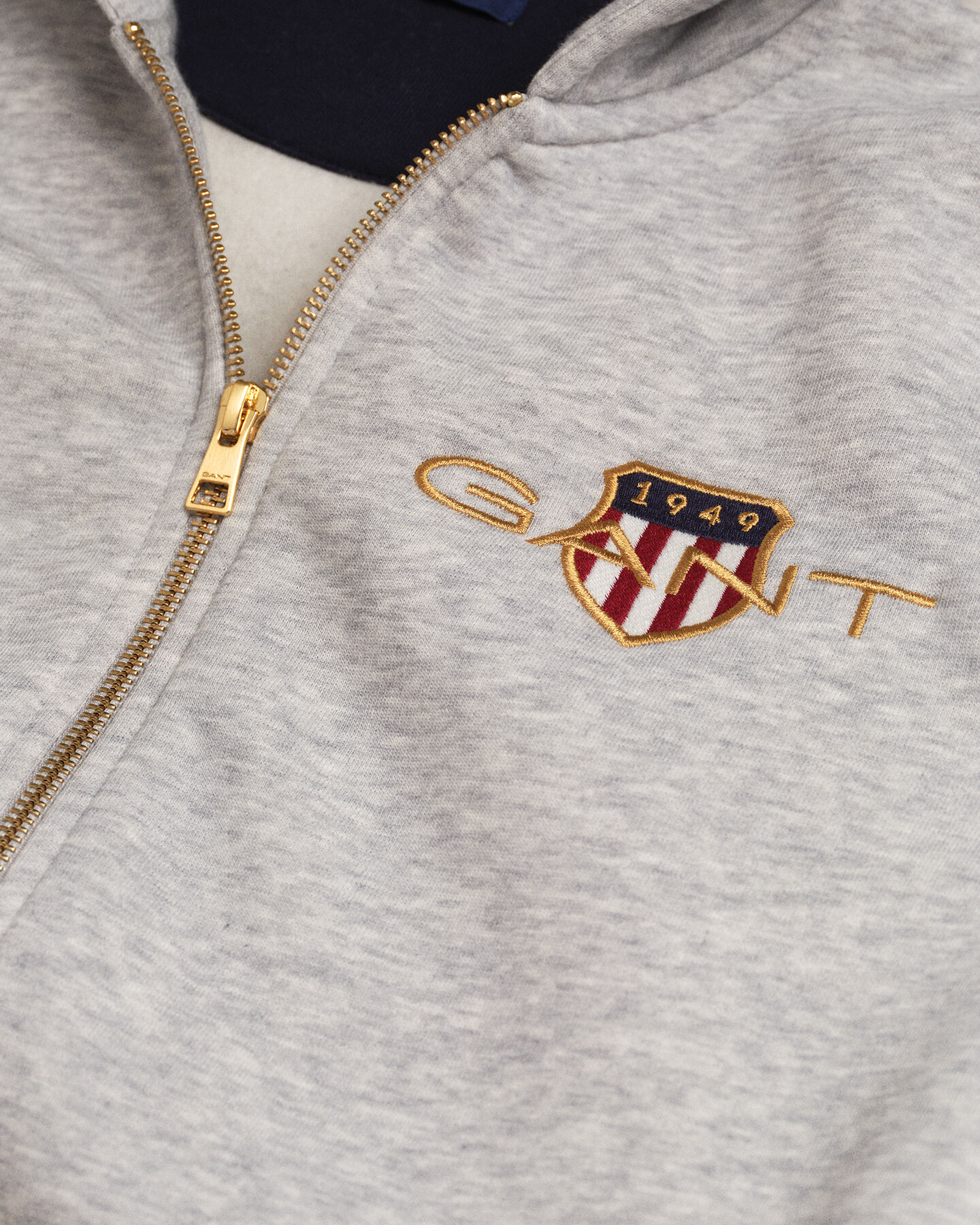 Felpa Medium Archive Shield con zip e cappuccio teens