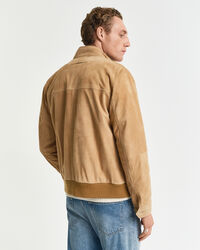 Giacca Harrington scamosciata