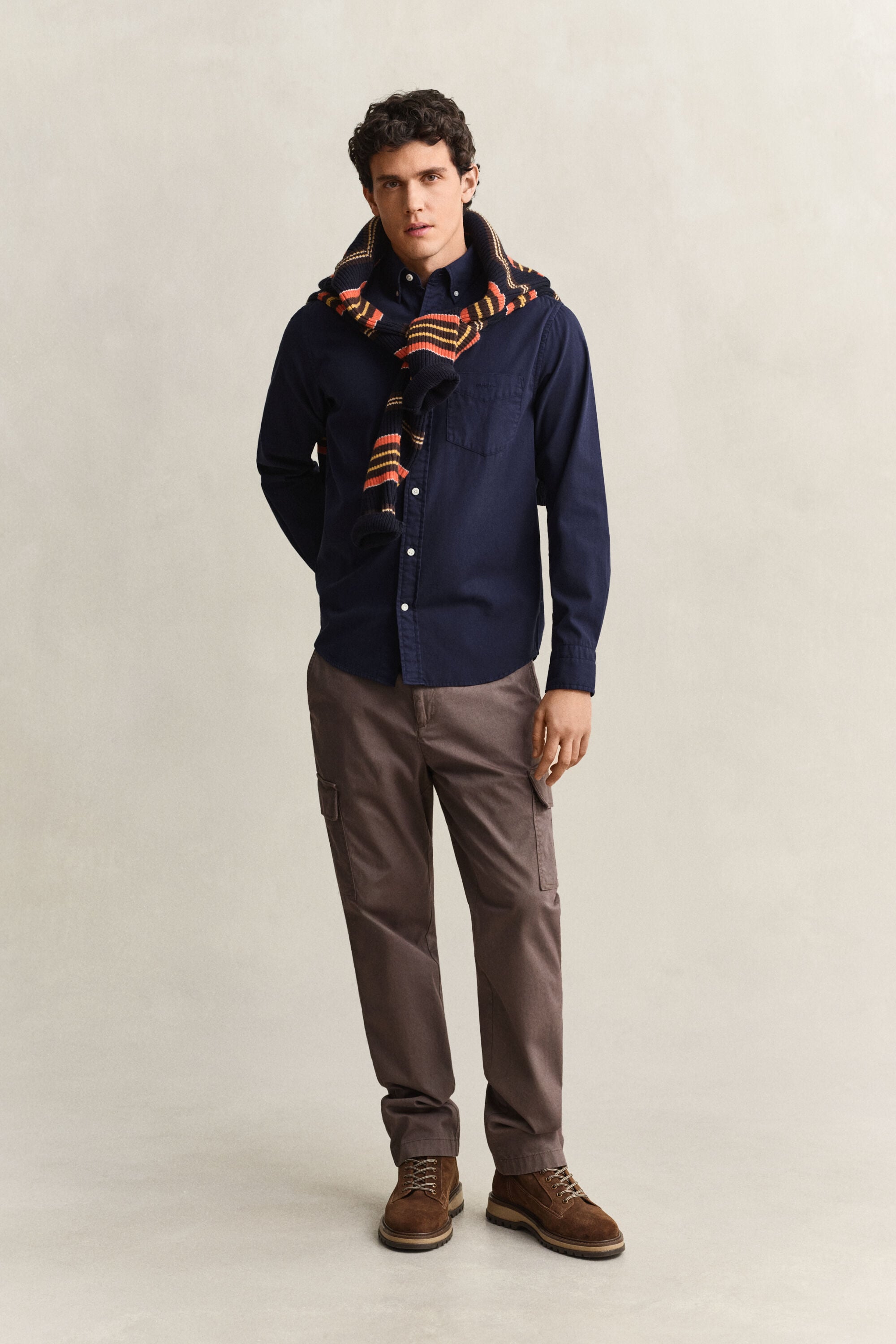 Camicia in twill regular fit