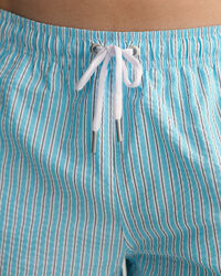 Pantaloncini da bagno in seersucker classic fit