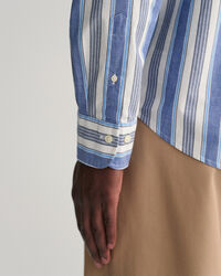 Camicia a righe colorata regular fit