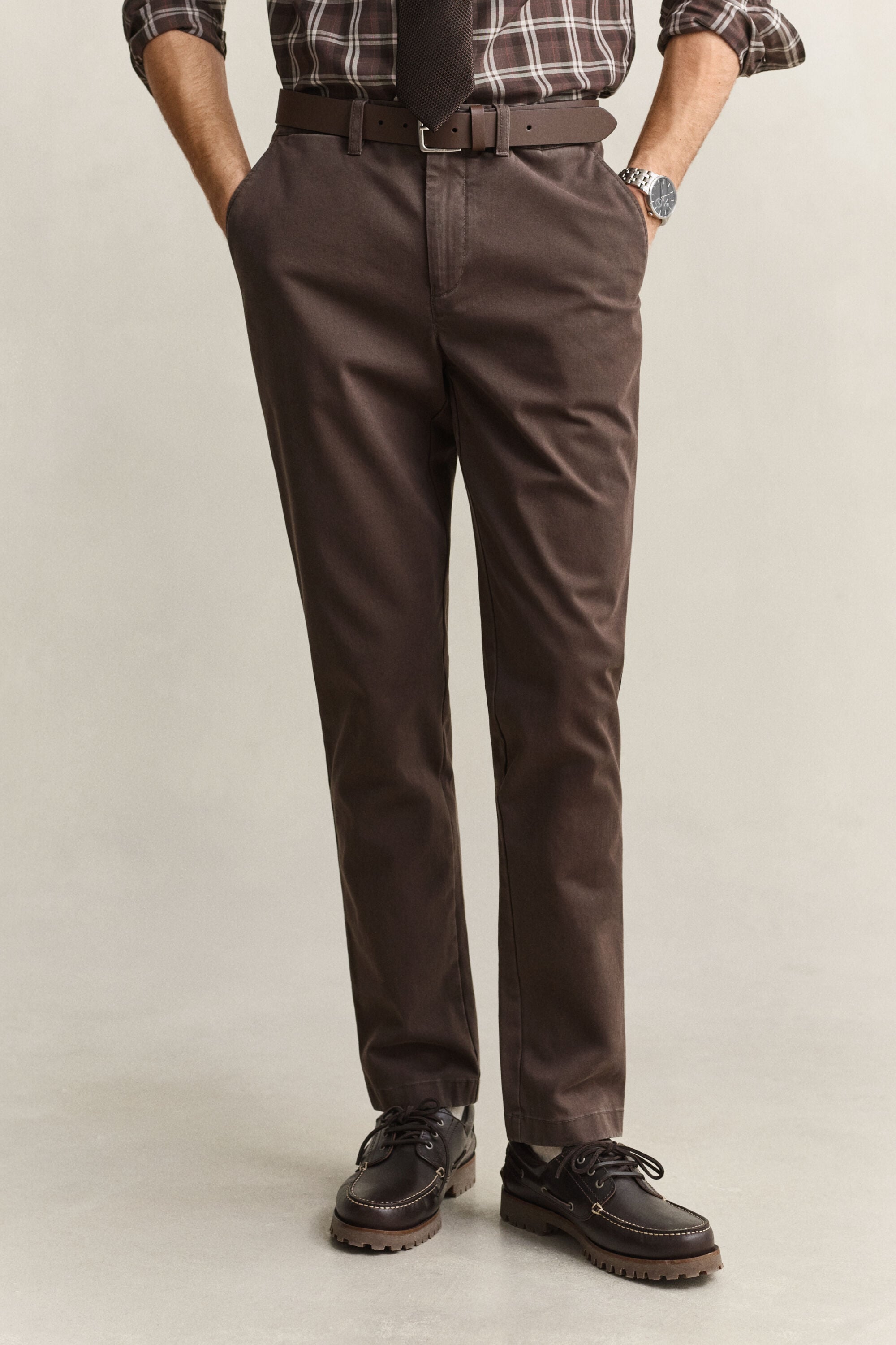 Pantaloni chino comfort slim fit