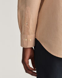 Camicia in broadcloth a righe Banker regular fit