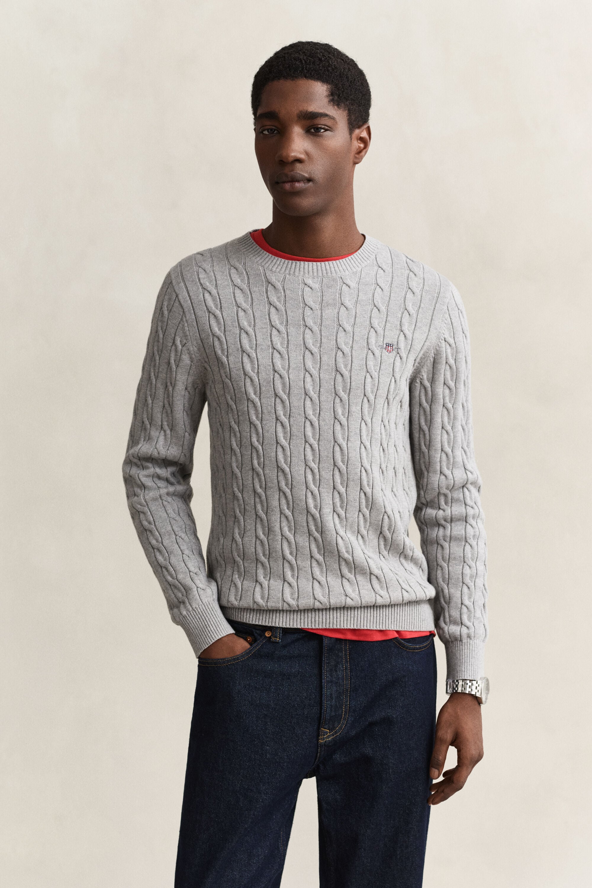 Maglia a trecce Classic