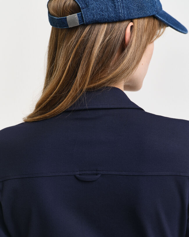 Abito chemisier in jersey