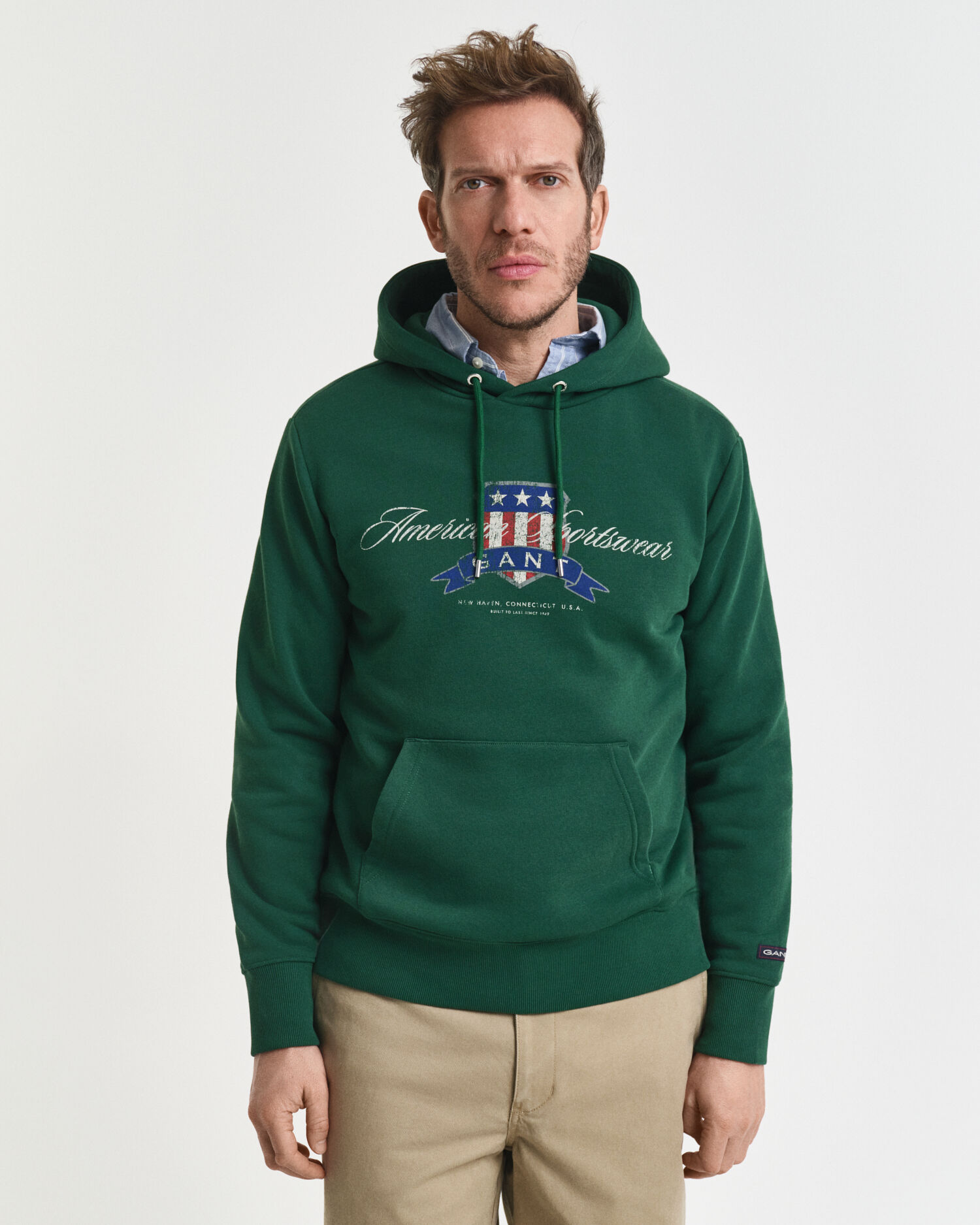 Felpa con cappuccio Crest Graphic