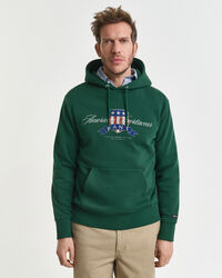 Felpa con cappuccio Crest Graphic