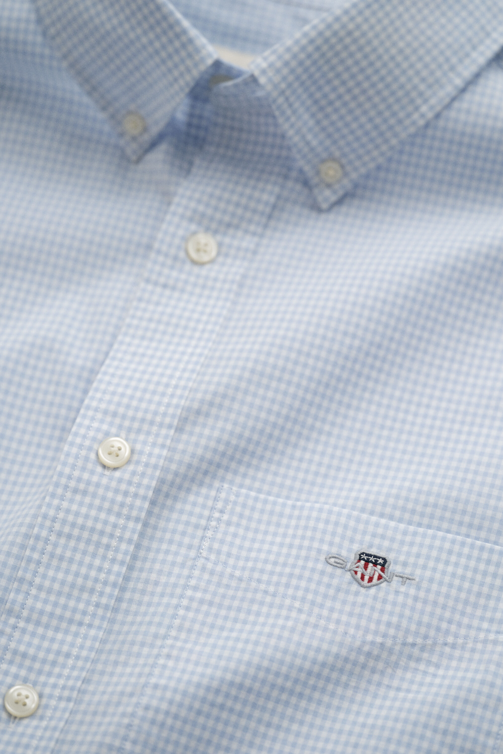 Camicia classica in popeline percalle
