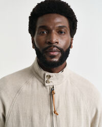 Giacca Harrington in lino