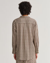 Camicia Geometric relaxed fit