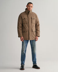 Giacca Field in flanella imbottita