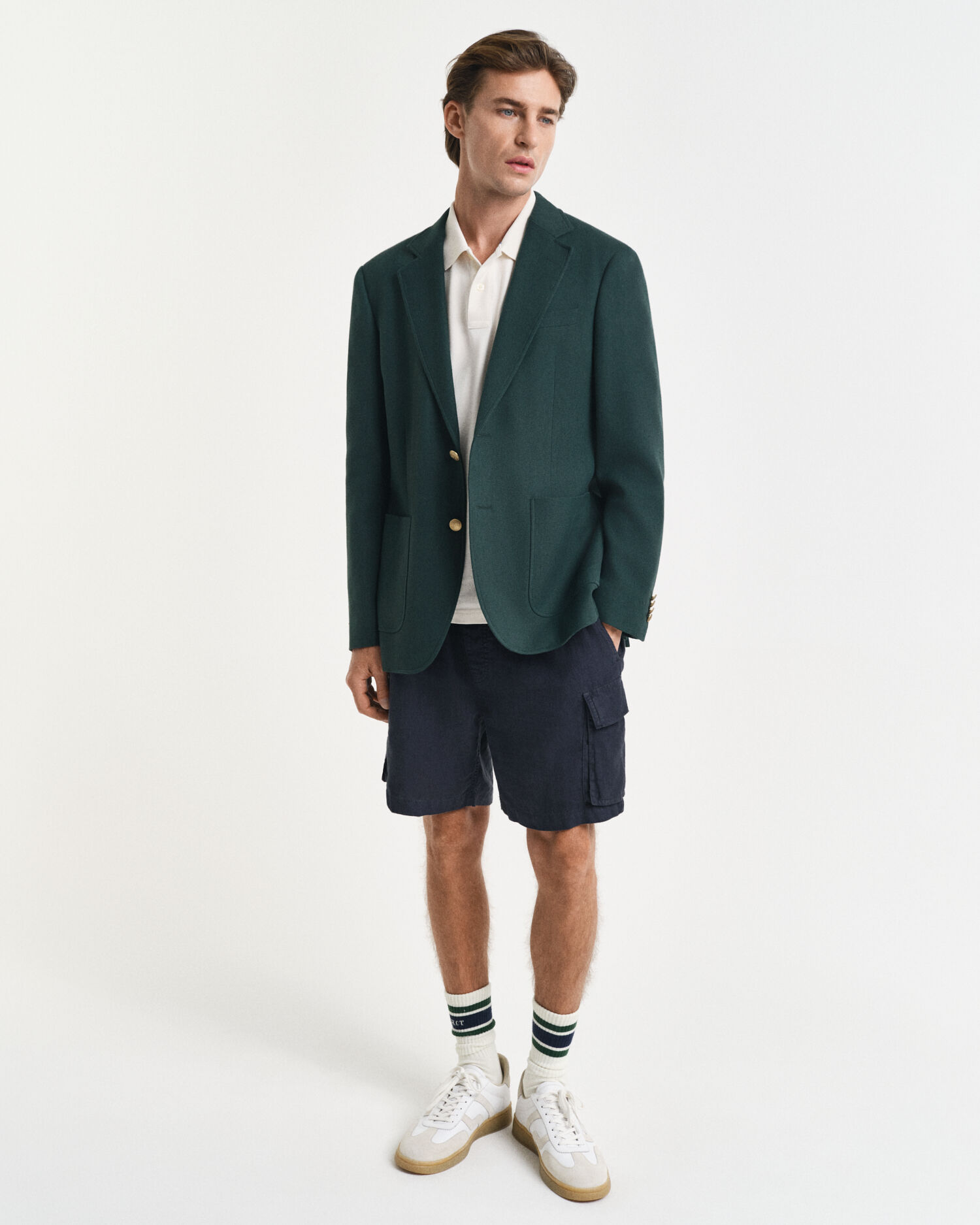 Blazer Club in cotone slim fit