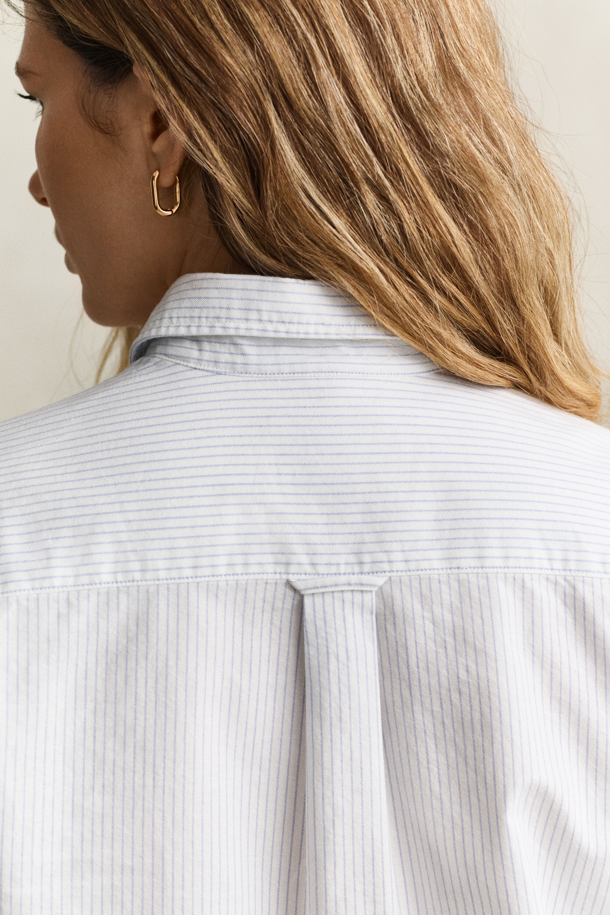 Camicia Oxford a righe Gant x Yale