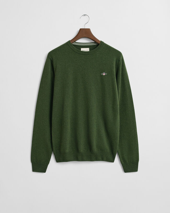 Maglia girocollo in finissima lana d’agnello