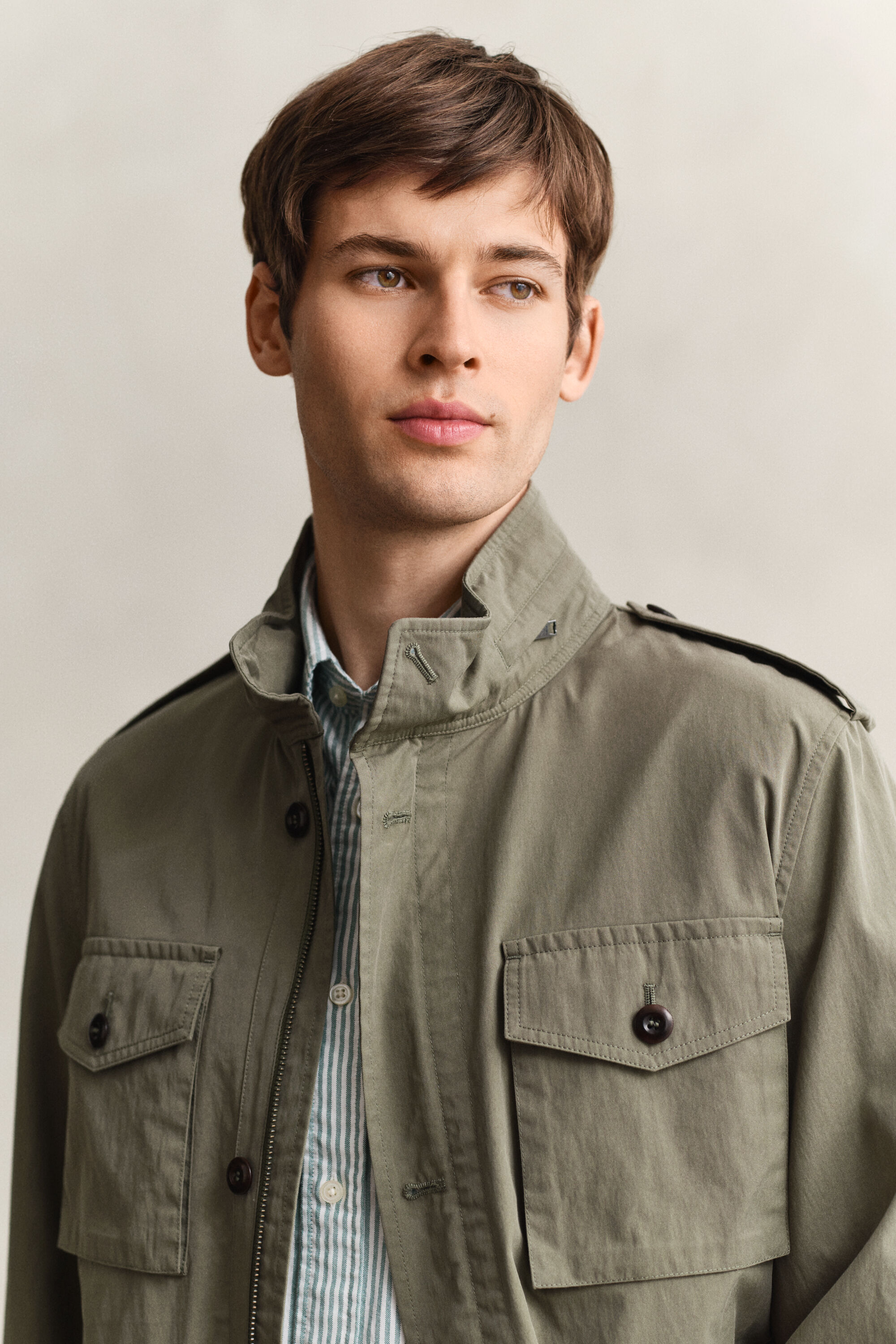 Giacca in cotone con quattro tasche