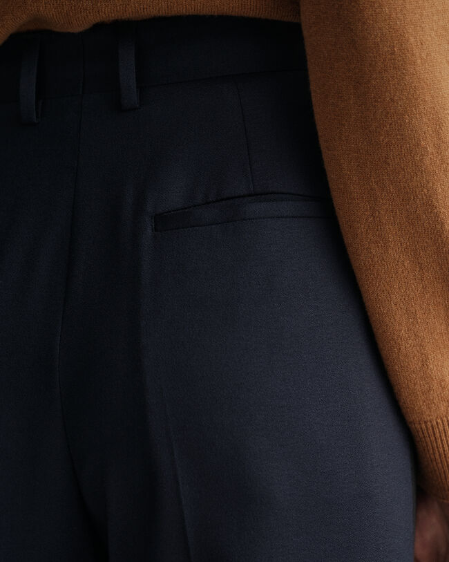 Pantaloni Tuxedo a vita alta