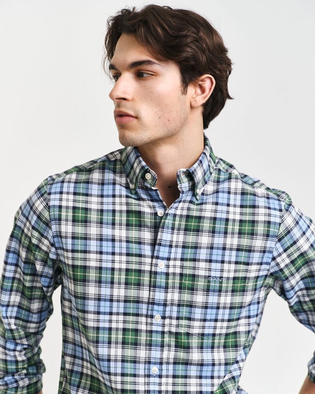 Camicia Archive Oxford a quadri regular fit