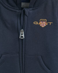 Coordinato pantaloni e felpa con cappuccio baby