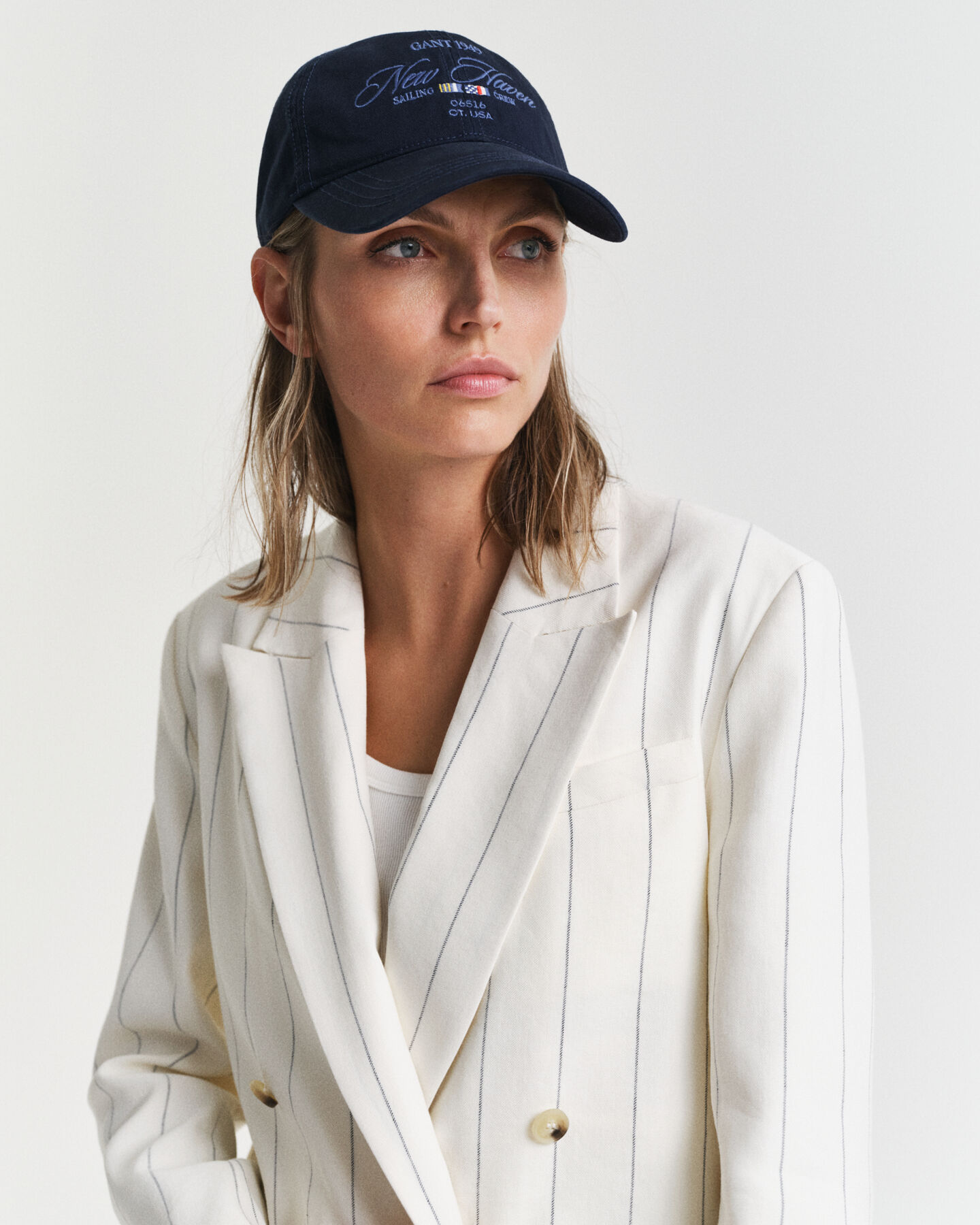 Blazer Club in lino gessato