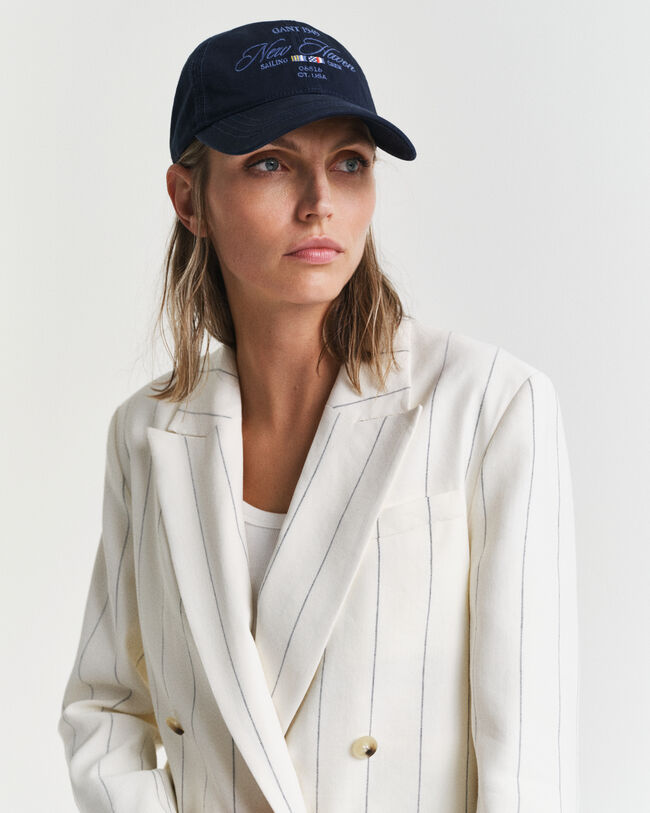 Blazer Club in lino gessato