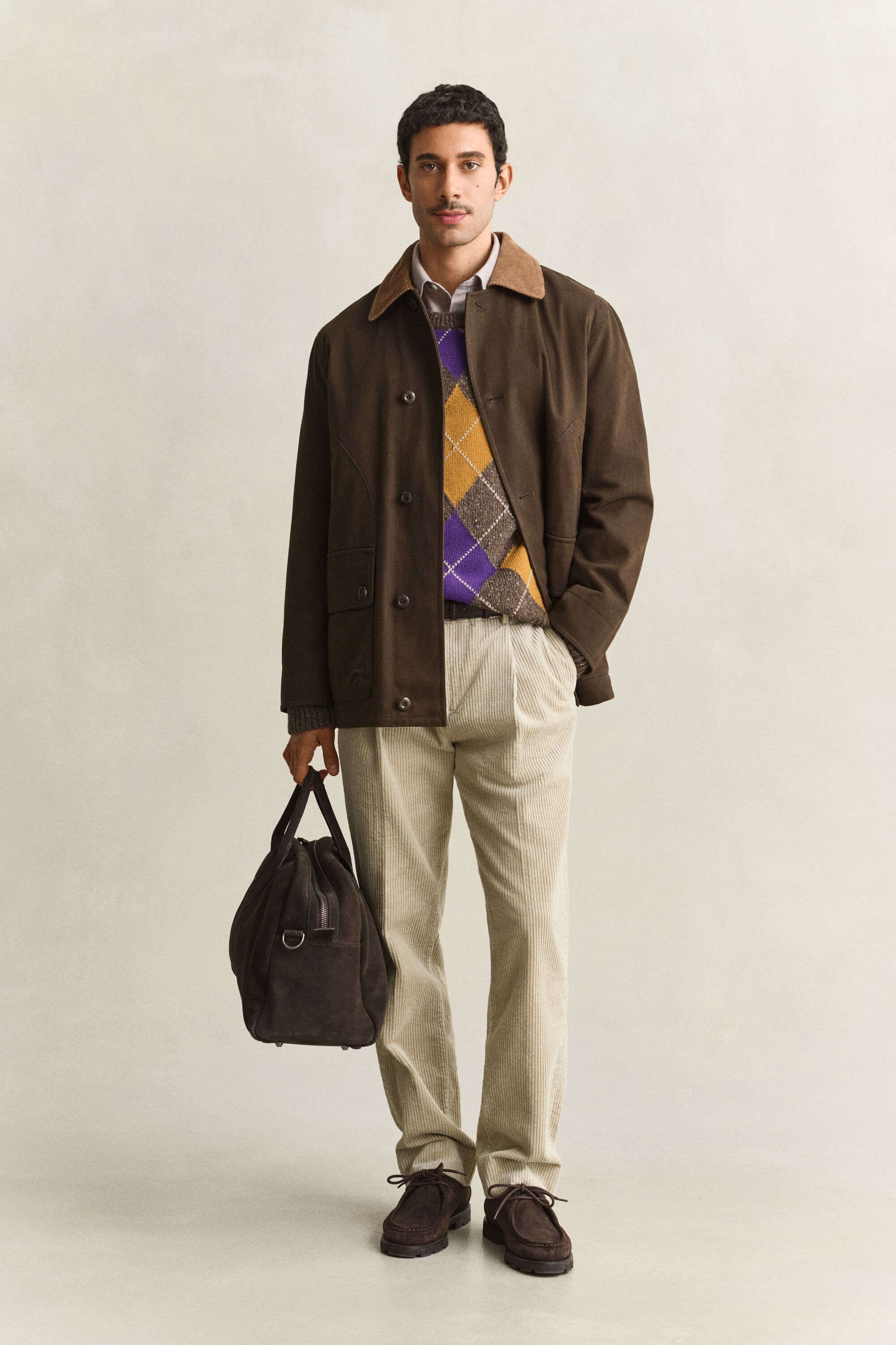 Giacca Decker in moleskin
