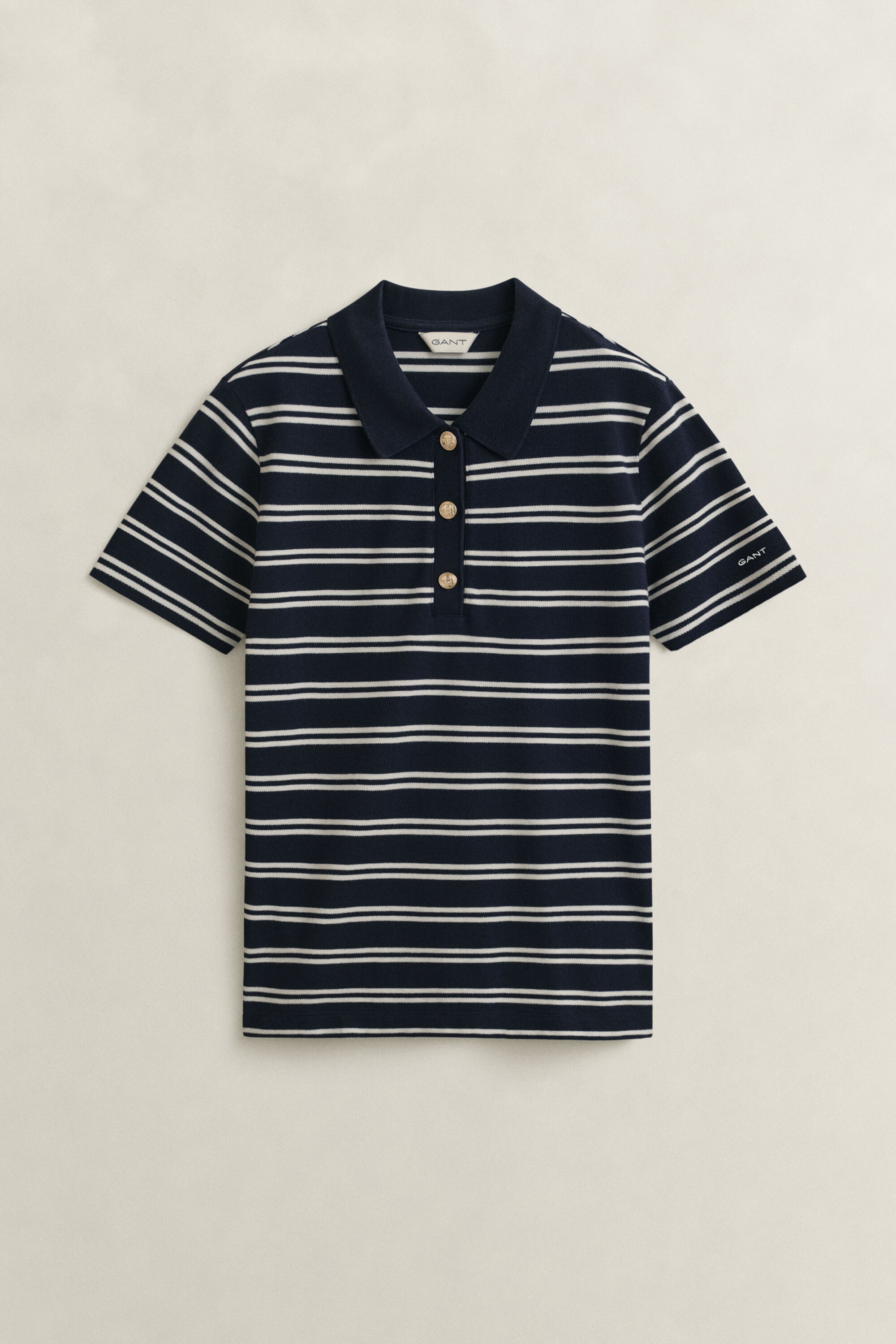 Polo in piqué a righe