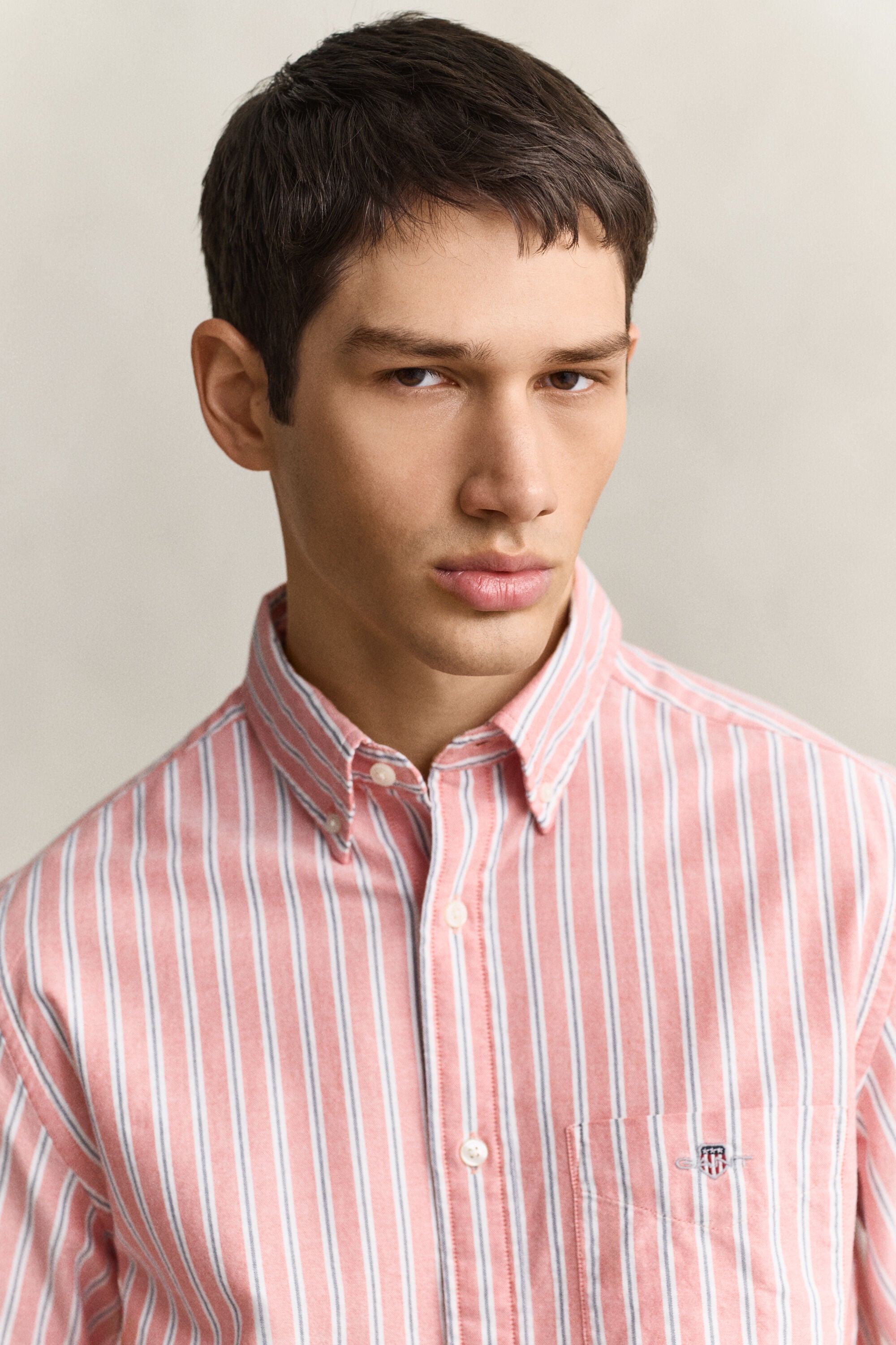 Camicia Oxford classica a righe