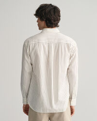 Camicia Seersucker gessata relaxed fit