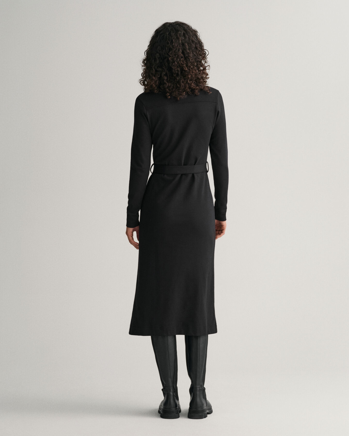 Abito stile polo in jersey slim fit