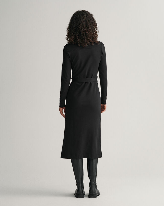 Abito stile polo in jersey slim fit