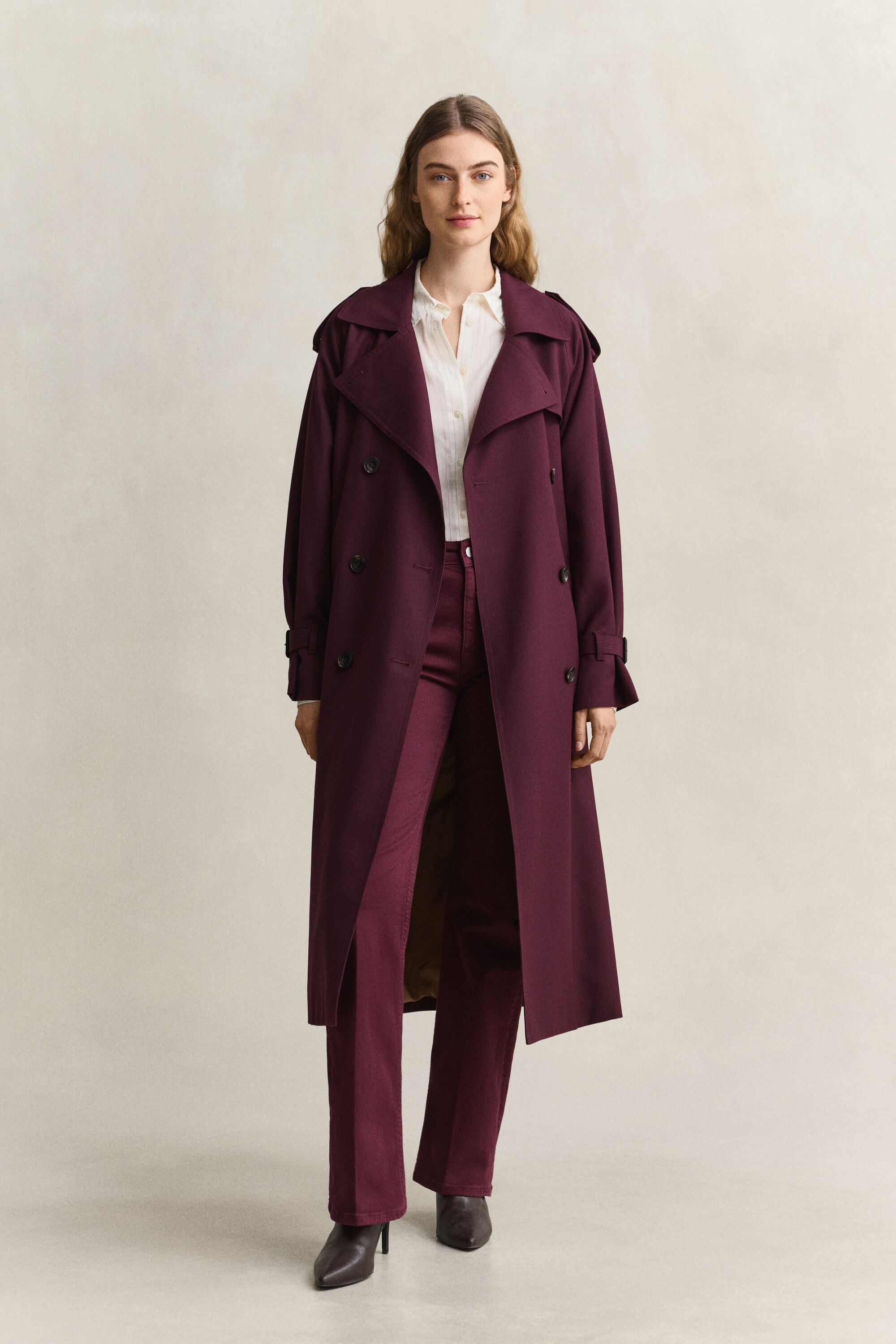 Trench in misto lana