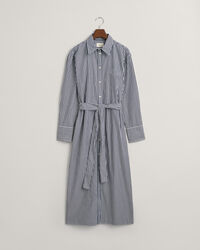 Abito chemisier in popeline a righe