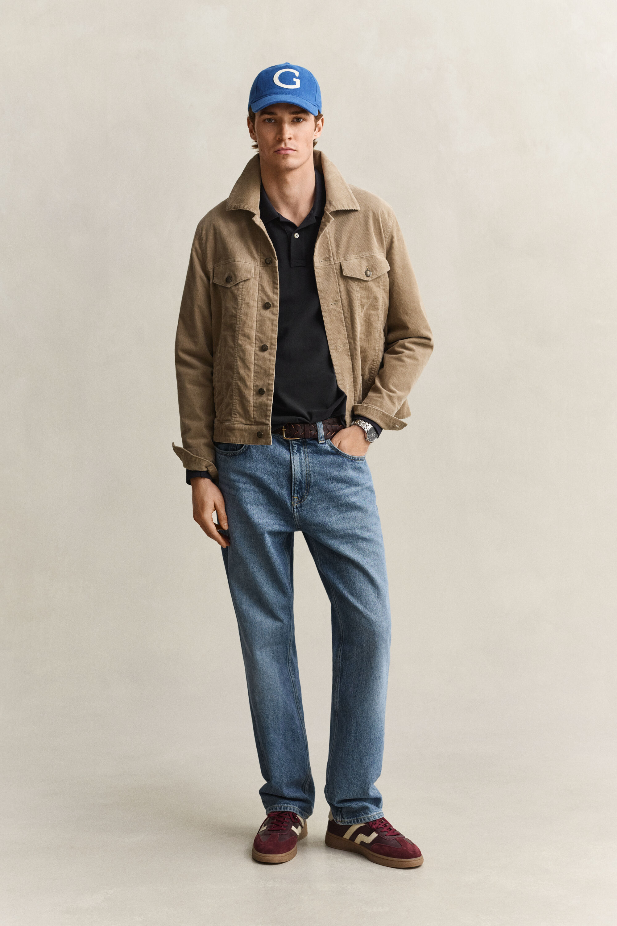 Rugger in piqué Shield
