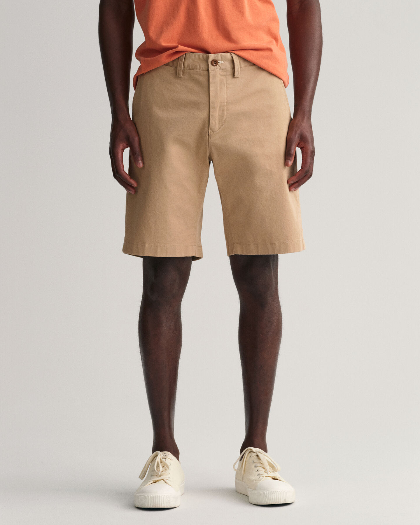 Pantaloncini chino Hallden in twill slim fit