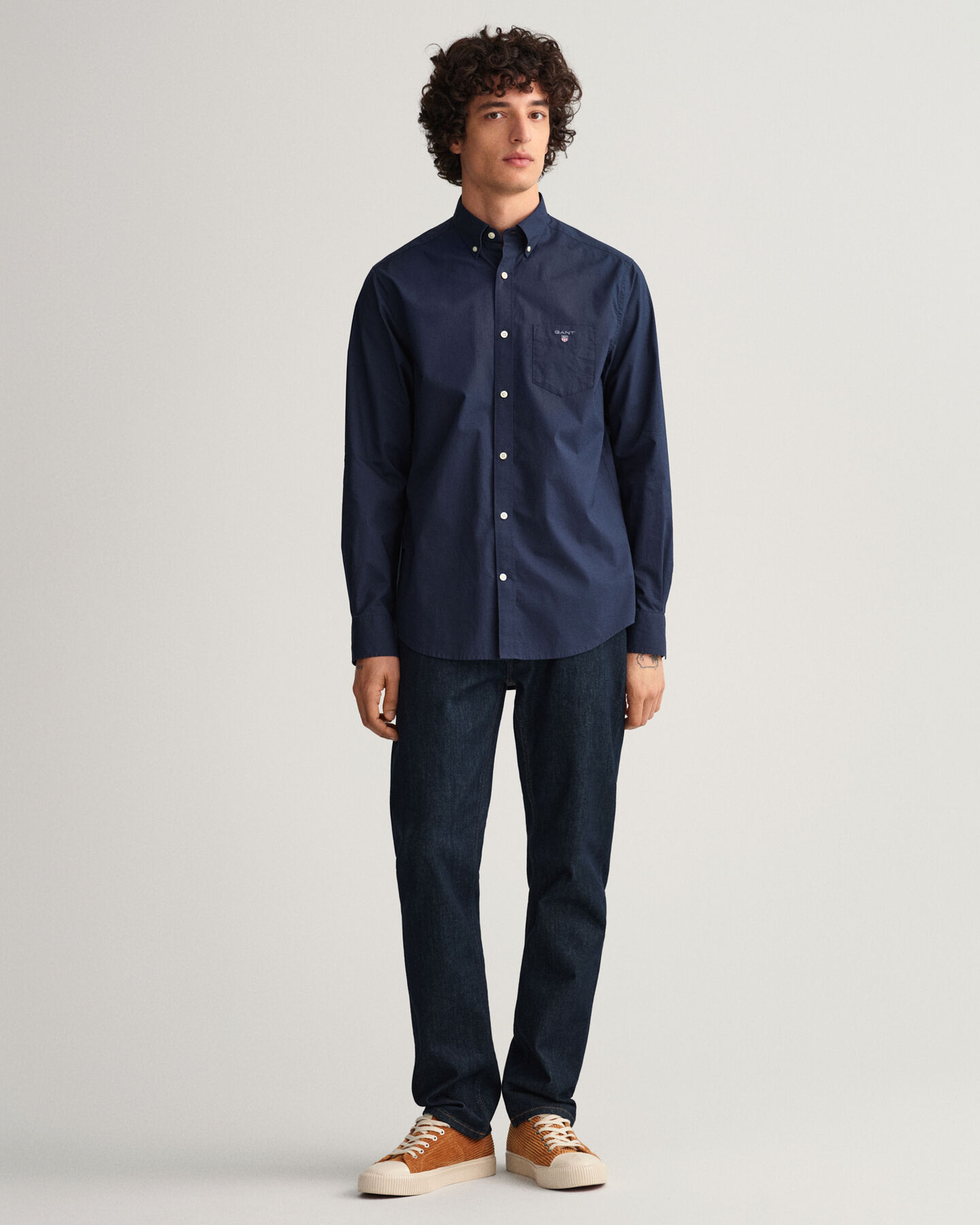 Camicia in broadcloth regular fit