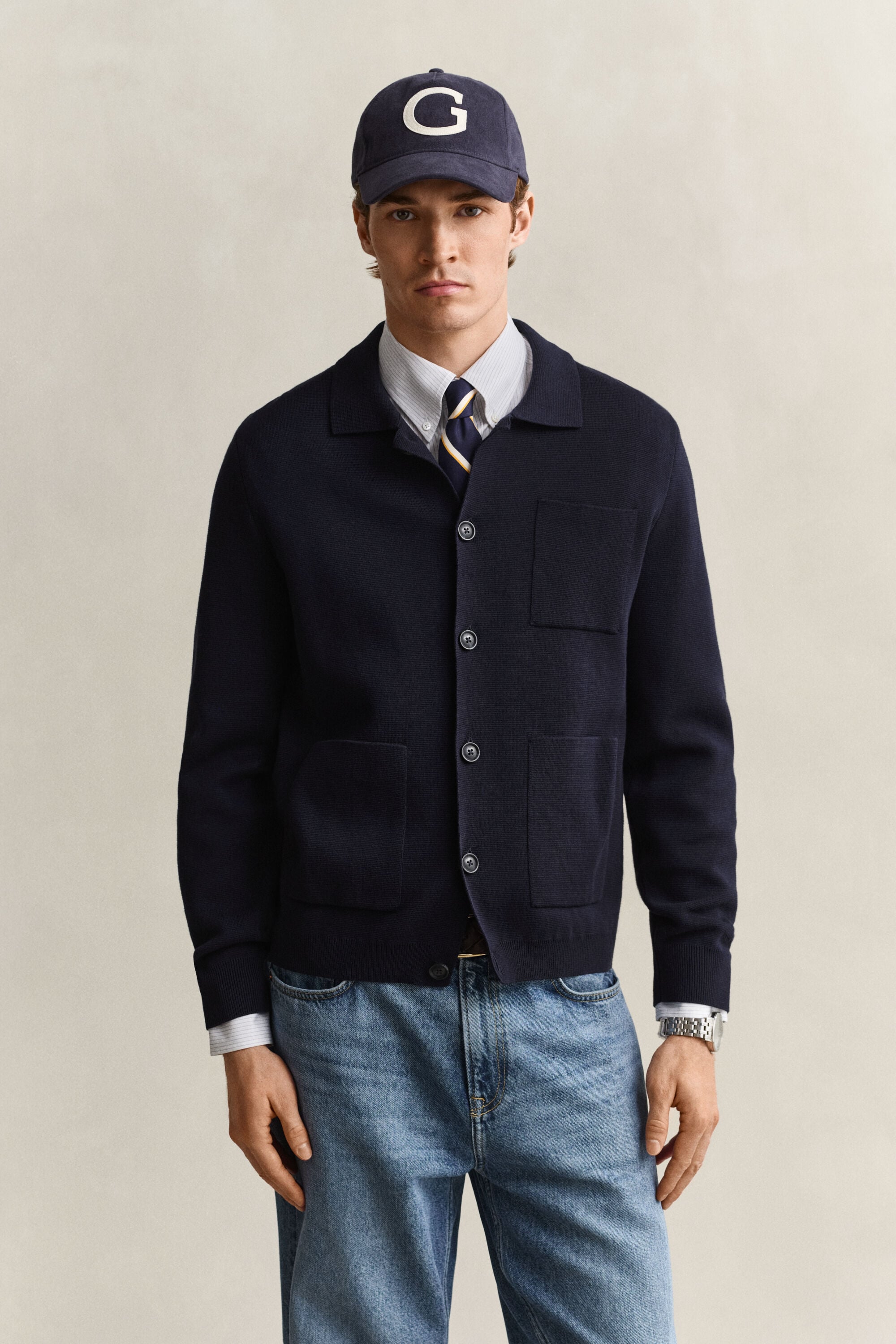 Cardigan punto Milano