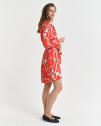 Abito chemisier con stampa Sailing