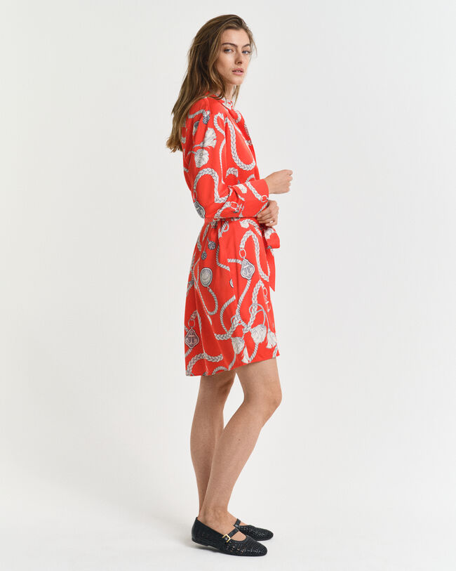 Abito chemisier con stampa Sailing