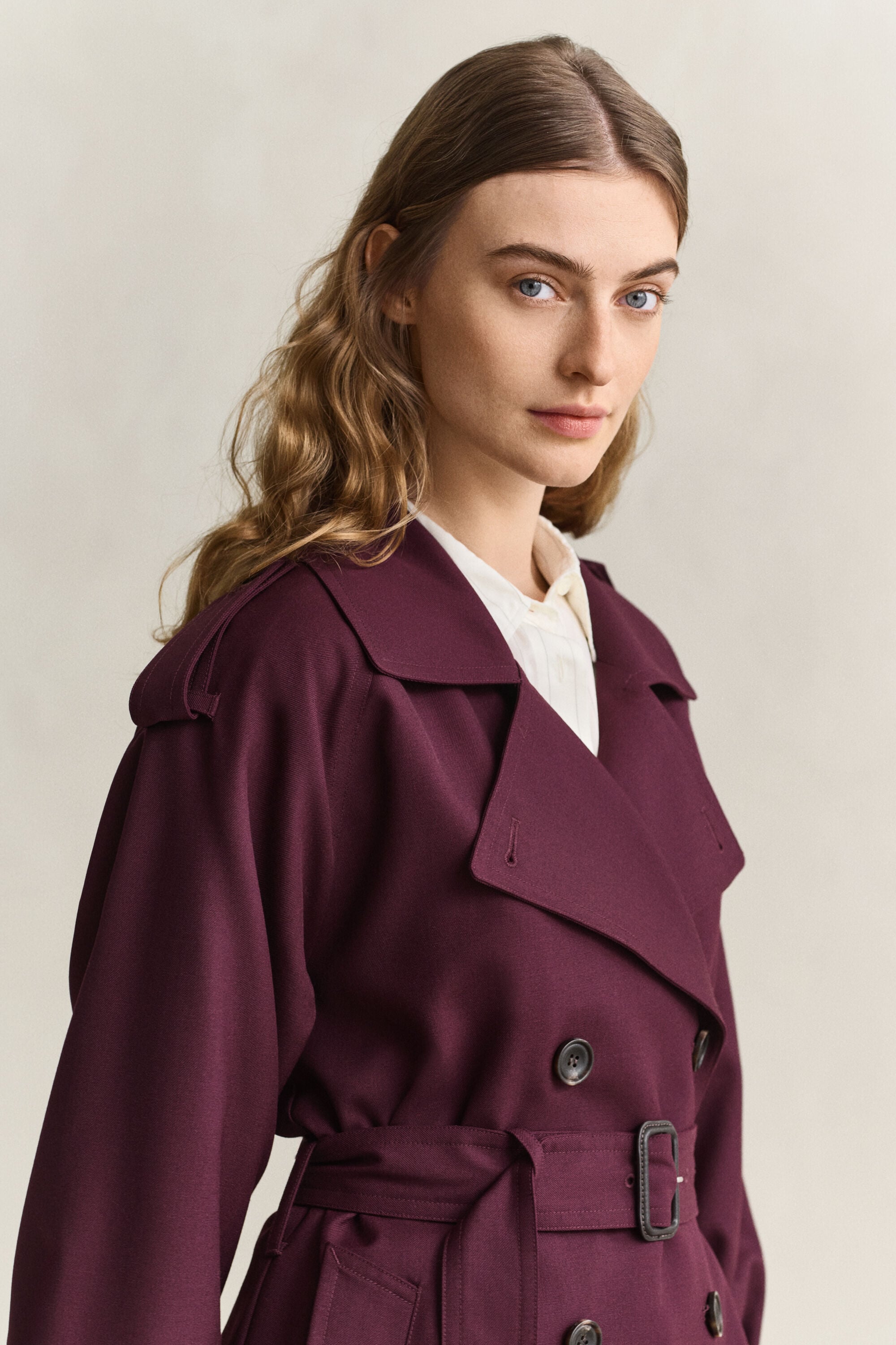 Trench in misto lana
