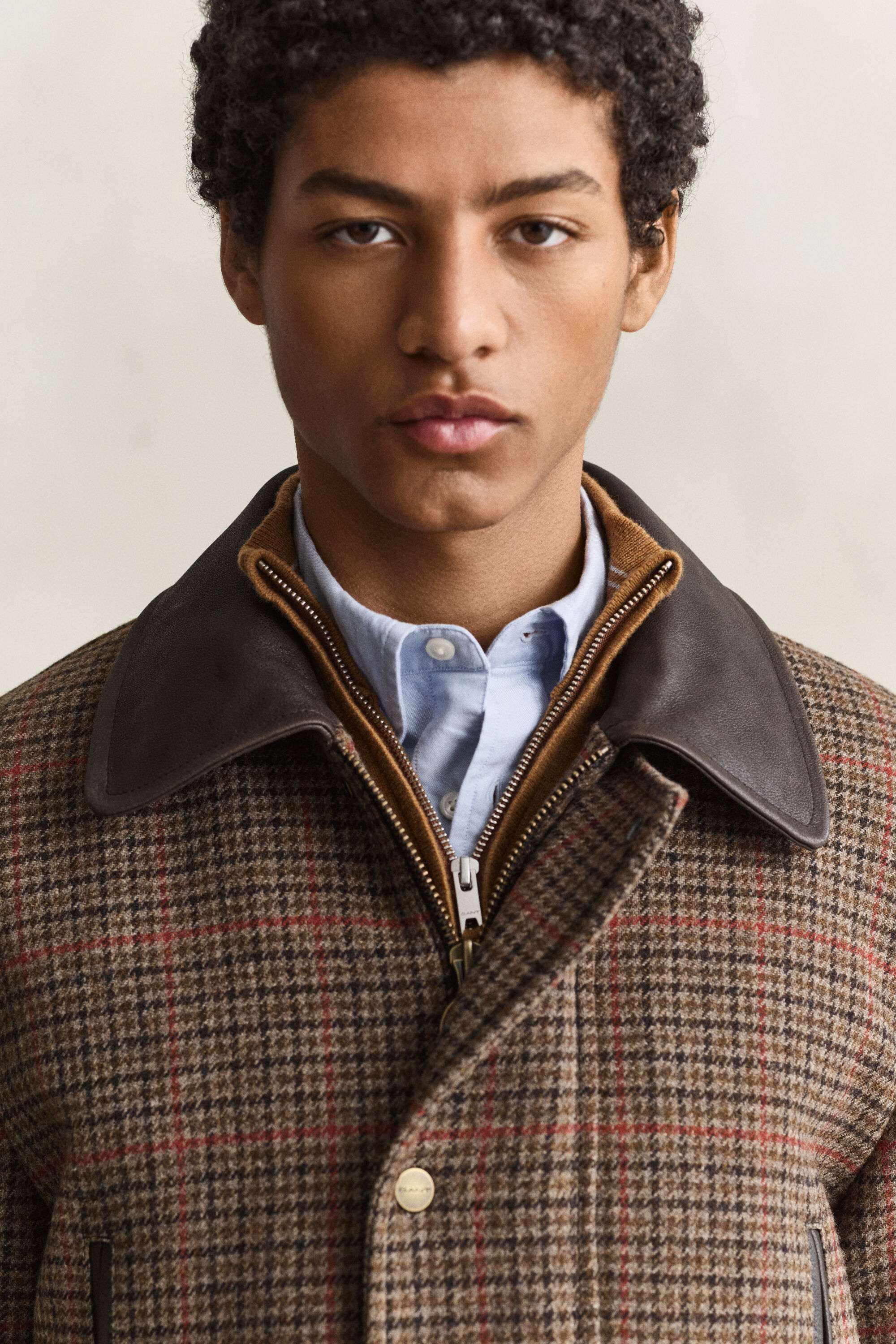 Giacca Decker in tweed britannico
