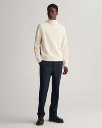 Maglia a collo alto testurizzata