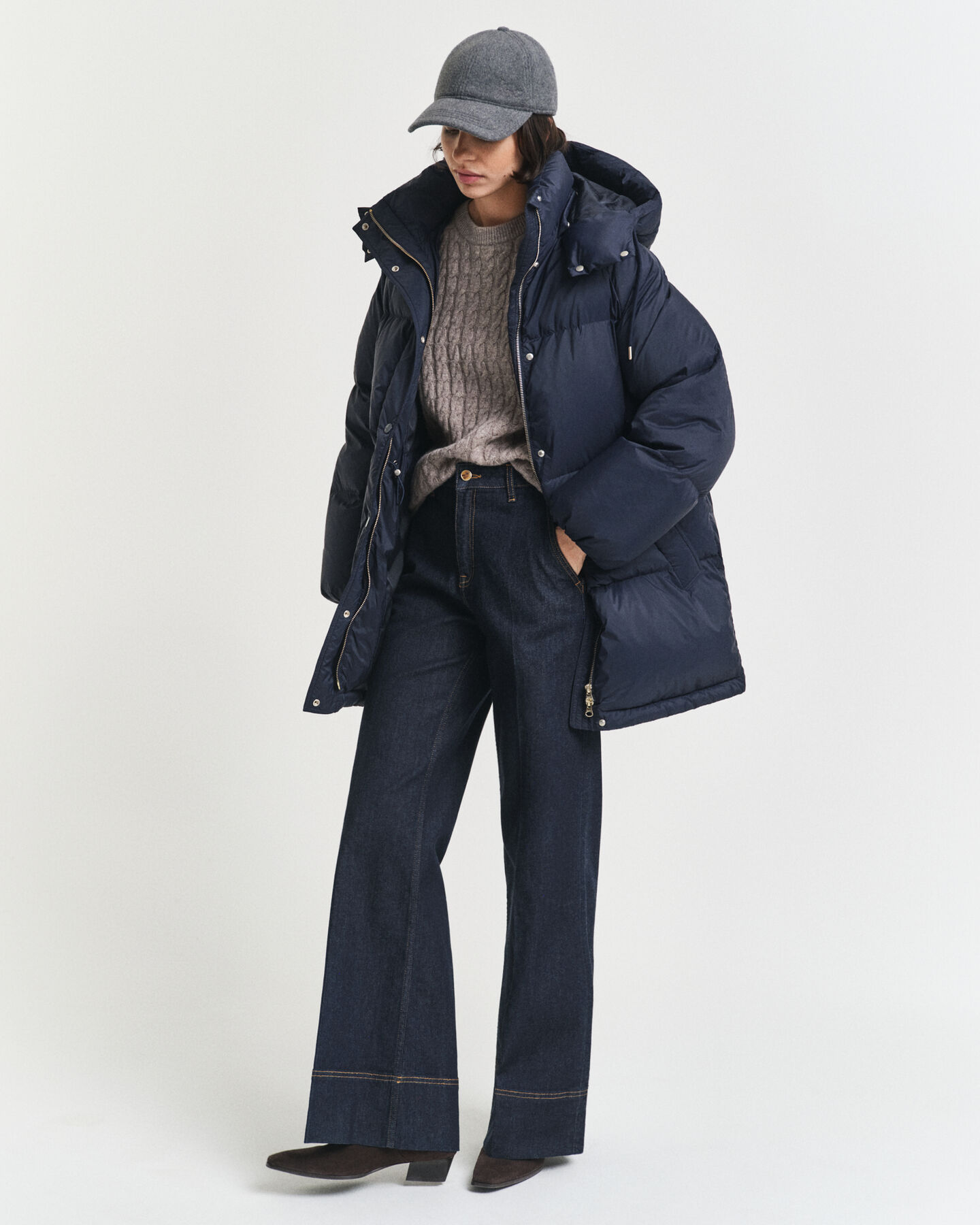 Piumino di media lunghezza