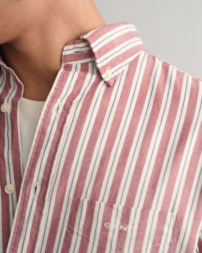 Camicia Archive Oxford a righe regular fit