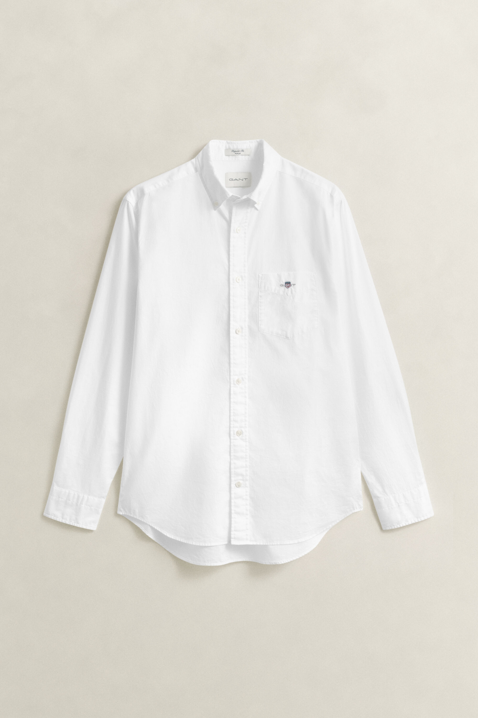 Camicia classica in popeline regular fit