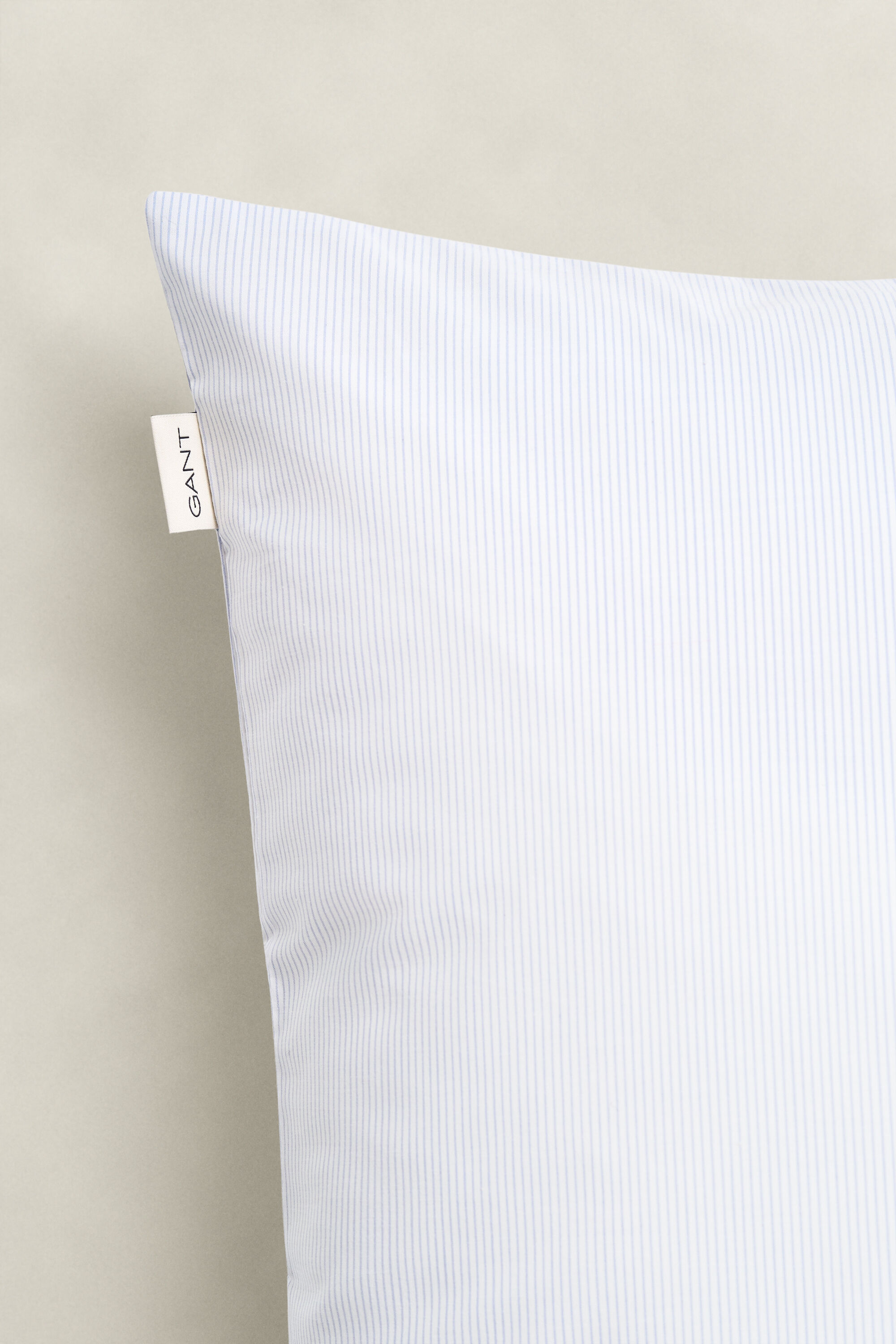 Federa in popeline di cotone a righe