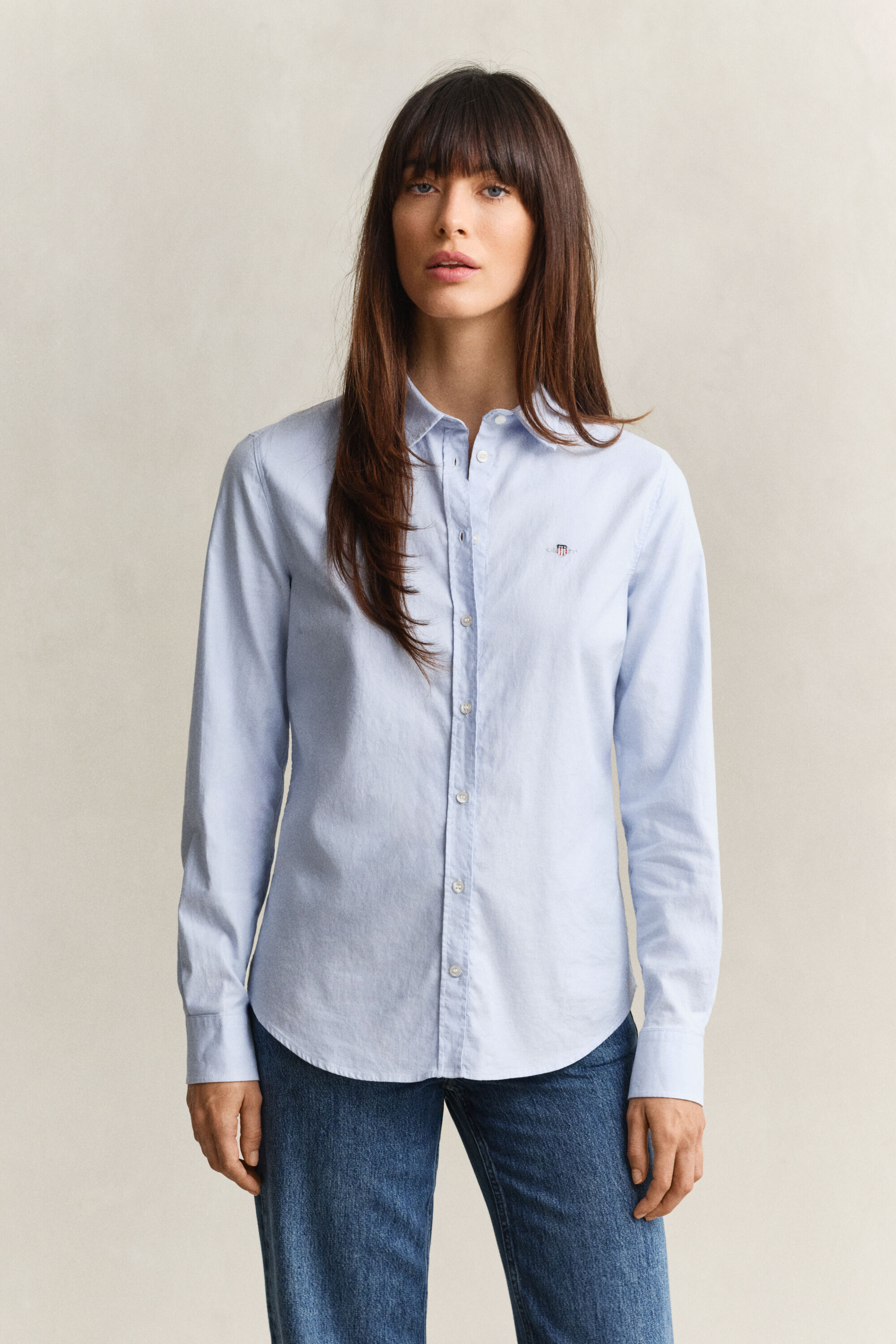 Camicia Oxford elasticizzata