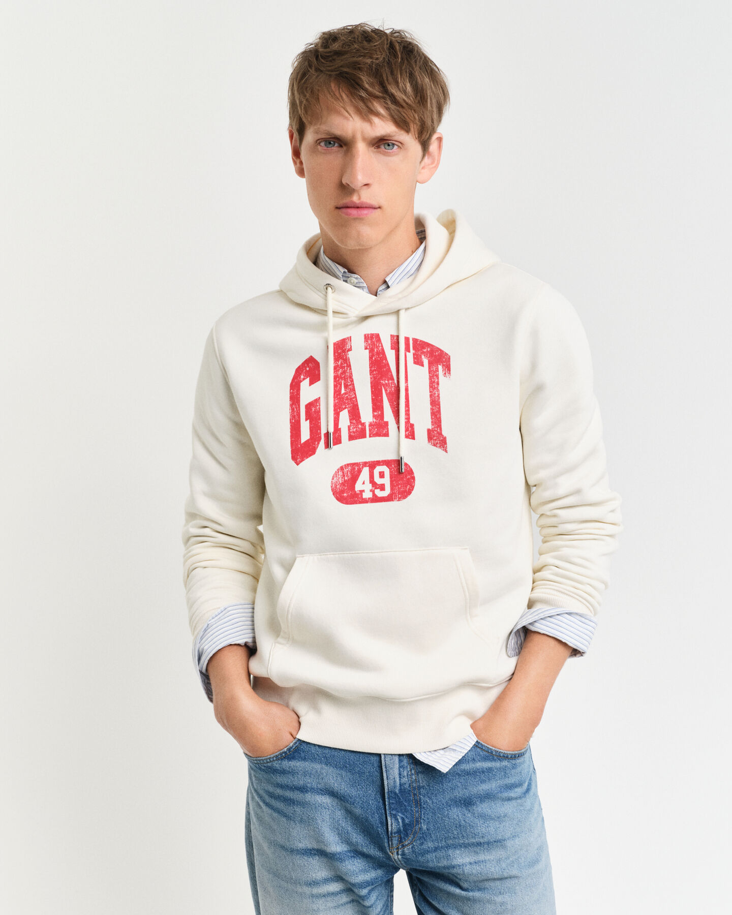 Felpa con cappuccio Arch Graphic GANT 49