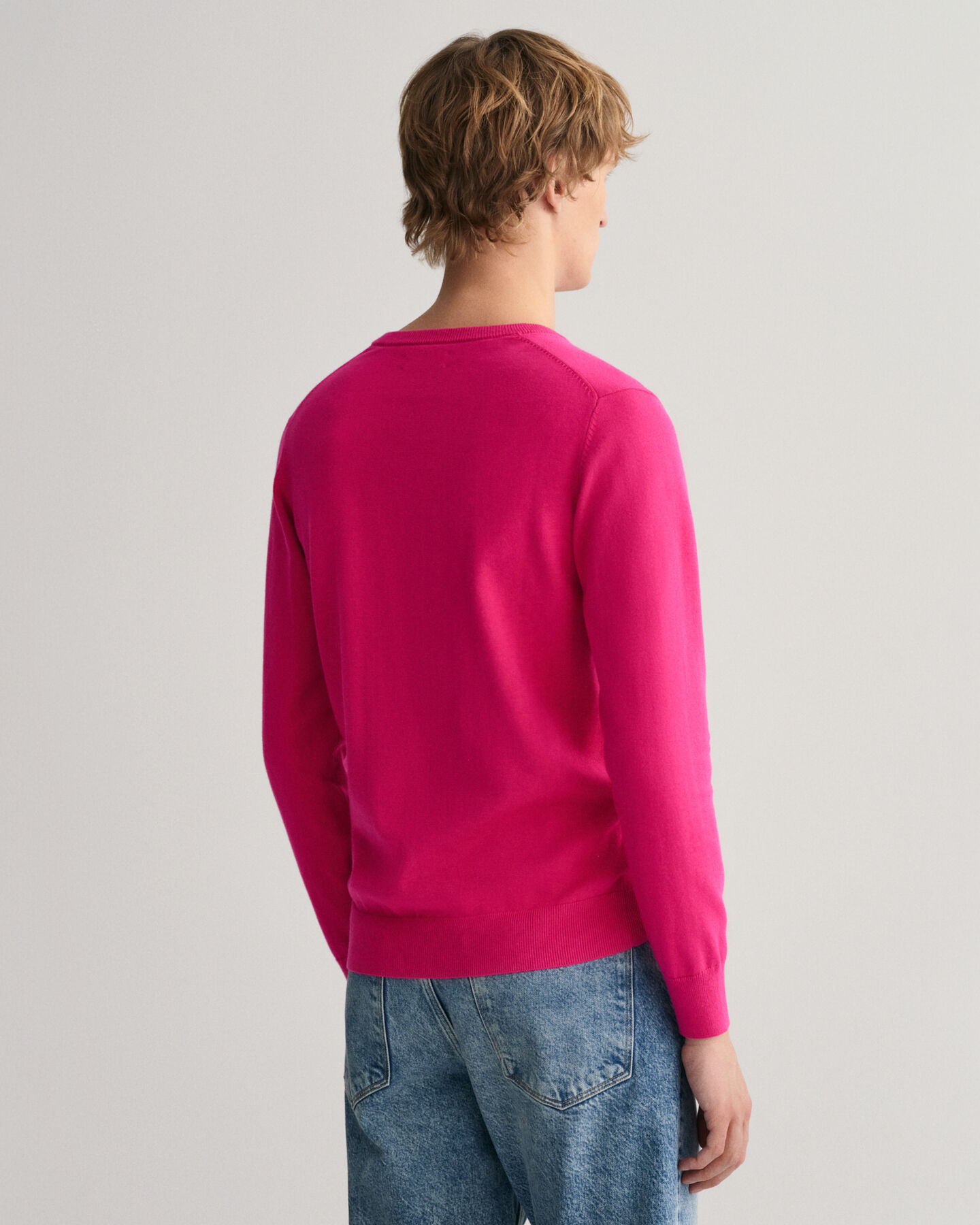 Maglia Classic in cotone con scollo a V