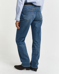 Jeans elasticizzati con gamba dritta